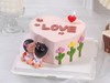 【以爱之名】情侣生日蛋糕B款 商品缩略图0
