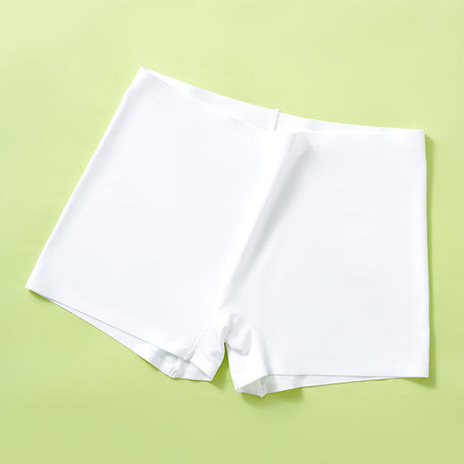 【买一送一！】冰丝无痕平角裤夏季防走光内外穿不卷边女士打底裤提臀收腹安全裤 商品图6