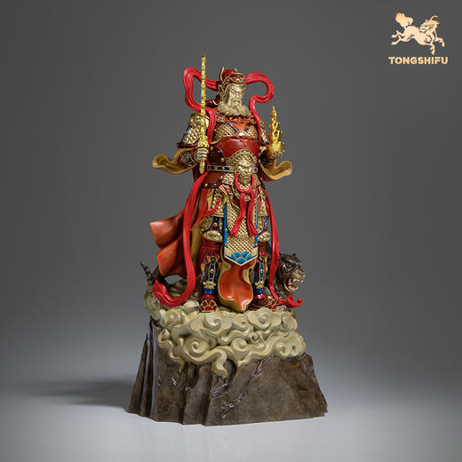 铜师傅 正版授权《武当联名财神赵公明》桌面客厅家居装饰摆件 商品图1