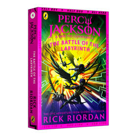 英文原版小说 波西·杰克逊与迷宫之战 Percy Jackson and the Battle of the Labyrinth Book 4 英文版 进口英语书籍