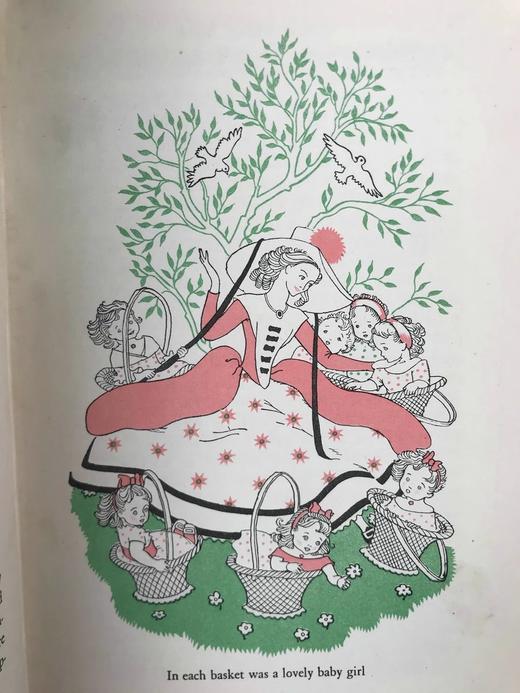 1954年 安德鲁·朗格《绿色童话书》 数十幅精美插图 漆布精装32开 商品图8