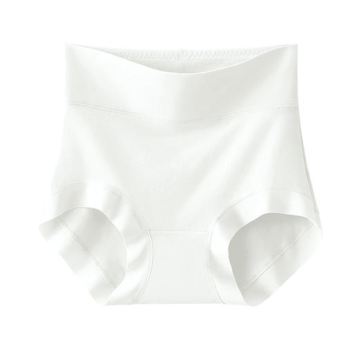 【超值2条装！胖MM专属】新疆长绒棉女士内裤女纯棉高腰收腹无痕透气抗菌大码胖mm 商品图5