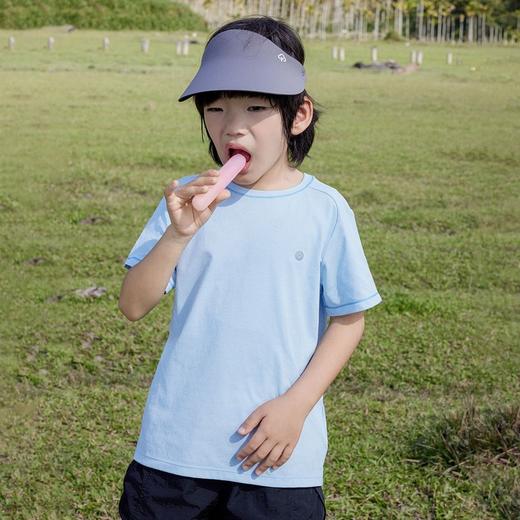 速干防晒 凉感儿童短袖T恤运动速干衣2024夏季新款男童女童防晒凉感上衣潮 商品图12