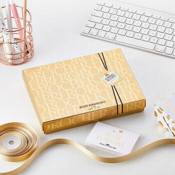 费列罗（FERRERO）榛果威化糖果巧克力制品15粒187.5g 礼盒装喜糖零食节日生日礼物 /食品饮料 /休闲食品 /巧克力 商品图1