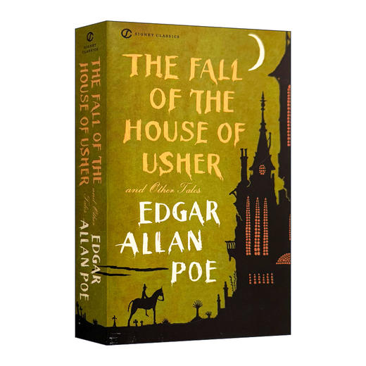 正版 厄舍古屋的倒塌 爱伦坡故事集 英文原版小说 The Fall of the House of Usher and Other Tales 全英文版书 进英语书籍 商品图0