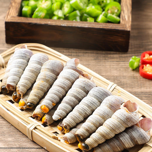 船歌鲜食香辣捞汁钉螺解冻即食海鲜方便速食220g*5袋简装 商品图5