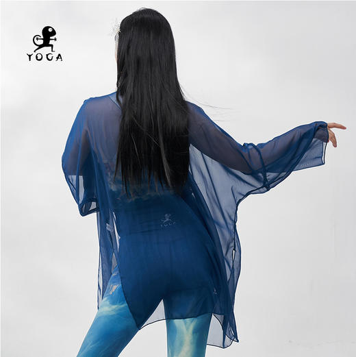 壁虎瑜伽国风任意门【2404SY306】外套【5天发货】（无胸垫） 商品图4