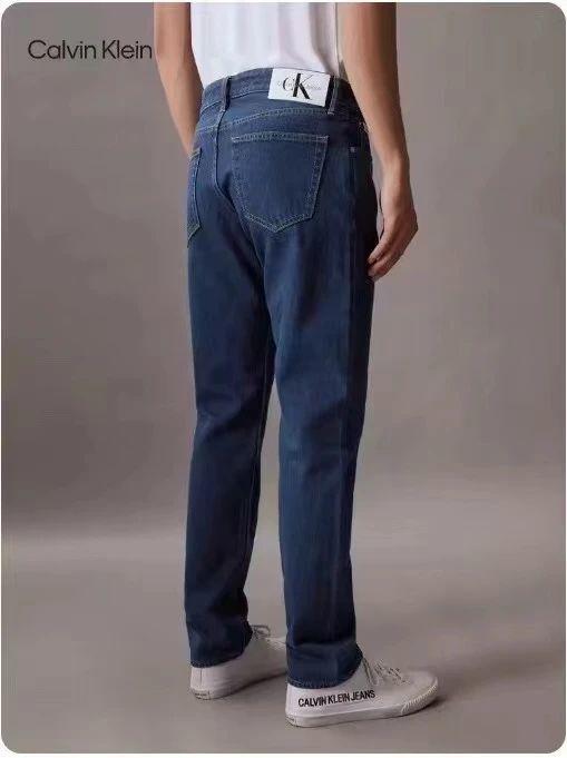 C家24年春夏新款男士复古纯棉直筒牛仔裤 商品图1