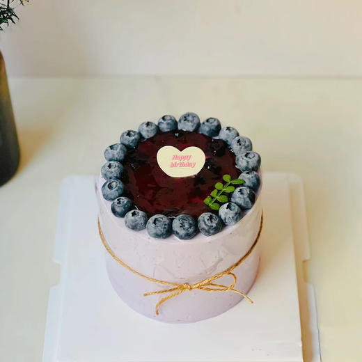 4英寸蓝莓风味小蛋糕（百分百进口动物奶油） 商品图0