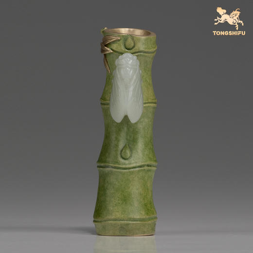 铜师傅铜摆件《知足之乐》竹子桌面客厅办公室家居装饰品礼品摆件 商品图3