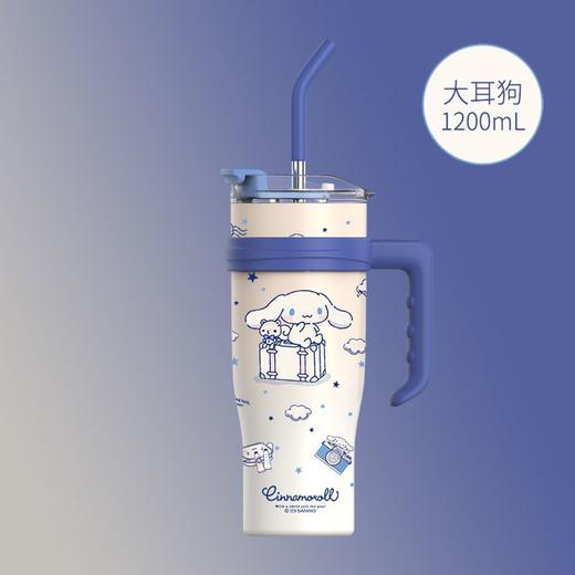 【三丽鸥巨无霸保温杯】女生高颜值吸管不锈钢 可爱大容量冰霸水杯 商品图8