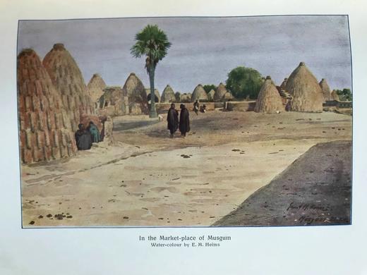 1913年 从刚果到尼日尔与尼罗河（全2卷） 514幅插图 漆布精装18开 商品图4