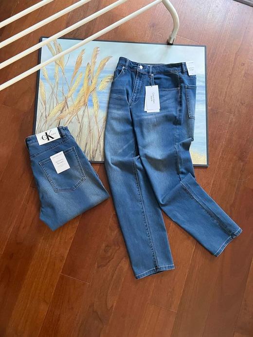 C家24年春夏新款男士复古纯棉直筒牛仔裤 商品图4