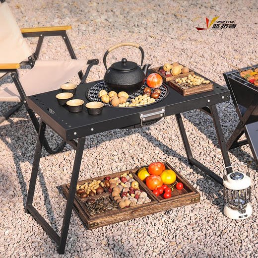 【精选】悠拓者碳钢防锈围炉烧烤桌炉 商品图1