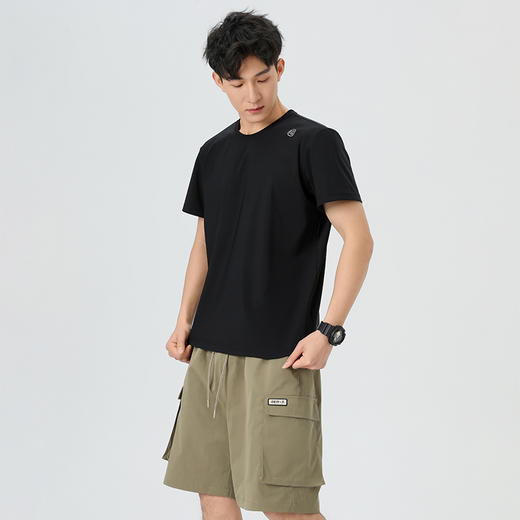 【可以防晒的短袖，UPF50+】男女情侣款冰丝短袖T恤 强力防晒 晾感科技 吸湿排汗 男女薄款潮牌上衣 商品图4