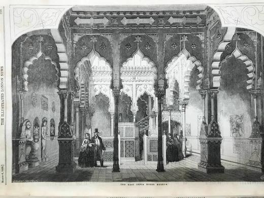 含中国内容！41.5*29.5cm！1858年1~6月 伦敦新闻画报 数百幅版画插图 漆布精装8开 商品图6