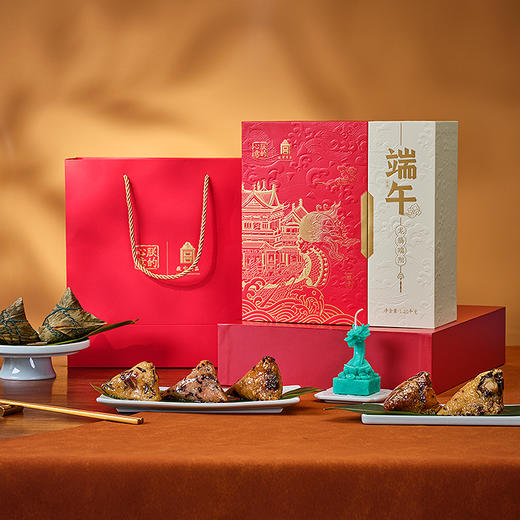龙腾瑞阳·端午礼盒 ，故宫朕的心意，吃吃“宫里”的粽子，四款礼盒，文化底蕴十足！【G】 商品图2