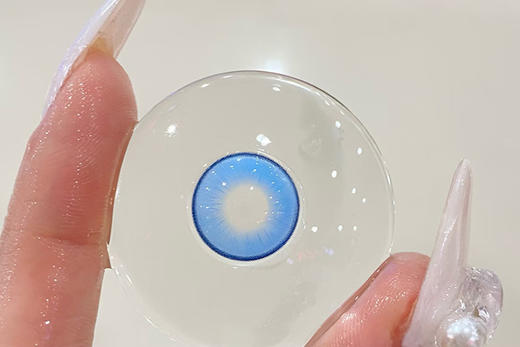 yukicon 蓝海秘境 日抛 2片 14.5mm 参考着色14.0mm 基弧8.6 含水42% 新锐国货 商品图4