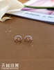 小鹿925银耳钉 商品缩略图0