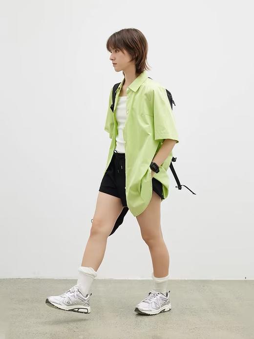 步履不停/4B11170C/男友感廓形短袖衬衫 商品图4