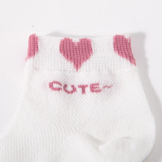 【5双装透气大网眼】24春夏女童网眼袜棉弹舒适趣可爱宝宝袜子 商品图8