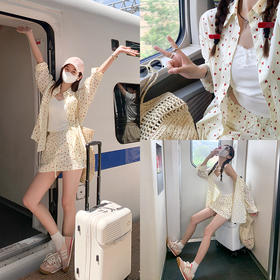 <曾小咸推荐>【甜岛信笺】衬衫+裙裤