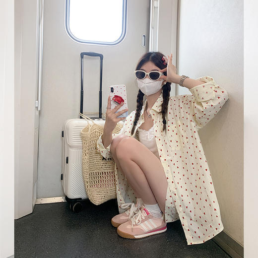 <曾小咸推荐>【甜岛信笺】衬衫+裙裤 商品图3