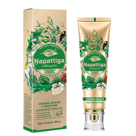 泰国进口娜帕蒂卡溶菌酶牙膏 商品图0
