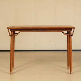 二十世纪 红木一腿三牙条桌