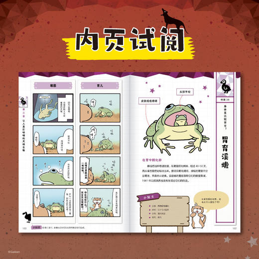 销声匿迹 : 灭绝生物轻图鉴 小学生全彩科普漫画图鉴 小天角 商品图2