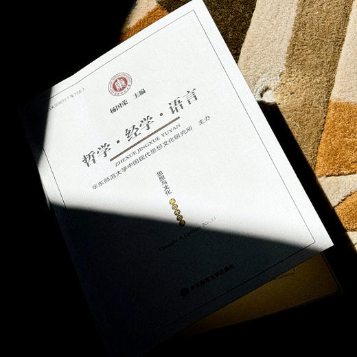 哲学 经学 语言 《思想与文化》第三十三辑 杨国荣主编 商品图5
