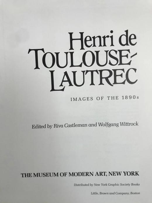 图卢兹-罗特列克画集 84幅彩色207幅黑白插图 精装16开 商品图2