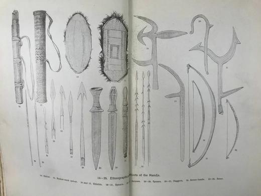1913年 从刚果到尼日尔与尼罗河（全2卷） 514幅插图 漆布精装18开 商品图14