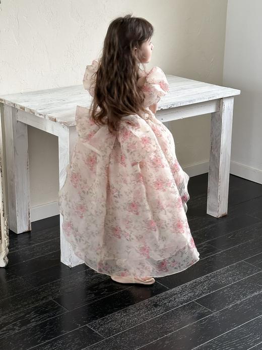 【YW】无忧购“童真童趣”韩系小清新碎花蝴蝶结宝宝公主裙拖尾连衣裙24886（截单后10天发货)25年清仓捡漏 商品图10