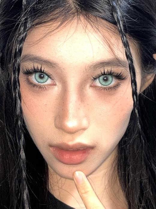 Serltyca 美瞳年抛 野蛮生长绿 直径14.5mm着色13.8mm 无售后缺货随机 不送盒子 商品图0