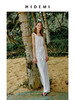 HIDEMI 度假系列极简椭圆领宽松设计感水洗针织背心半裙套装 背心/半身裙 商品缩略图3