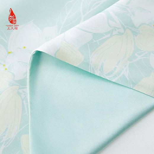 SAINTJOY/上久楷礼盒  相昏 水绿色  真丝枕套CSS22011   真丝束发带SPS22F03  真丝眼罩SPS22W04 商品图9