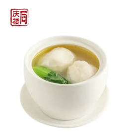 菌菇鱼丸汤(位)