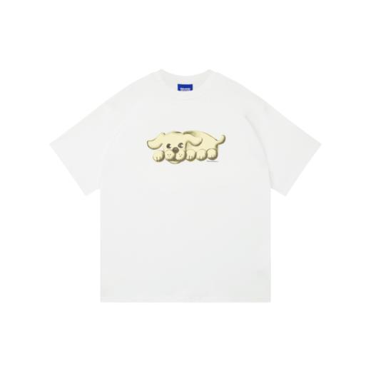 WassupHouse喷漆狗印花短袖T恤 商品图7