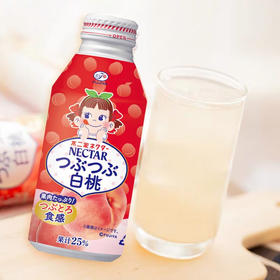 不二家白桃果汁饮料380ml/020516 果味浓郁细腻甘甜