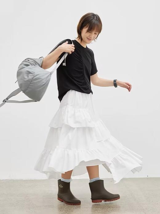 步履不停/4B41095C/不对称浪漫蛋糕长半裙 商品图2