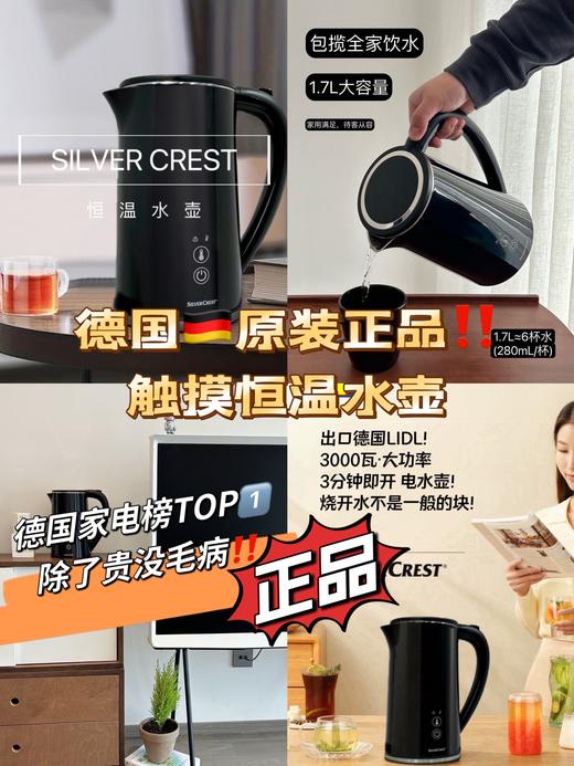 德国原装正品触摸恒温水壶 商品图0