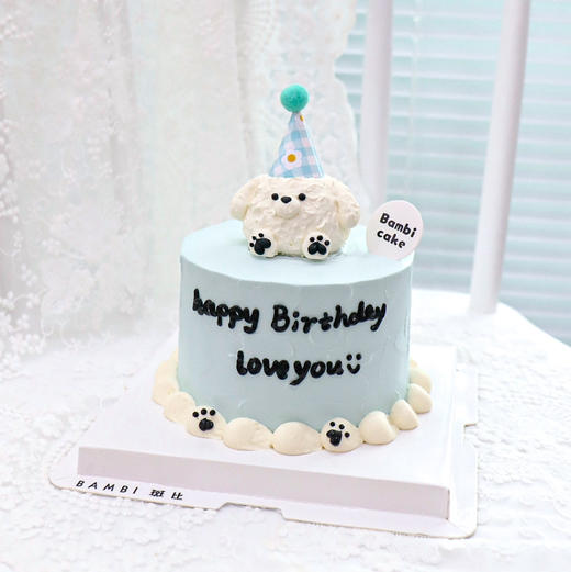 小白狗狗蛋糕 商品图1