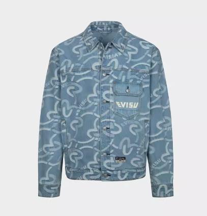 EVISU男士牛仔夹克2ESHTM4DJ1006RX 商品图0