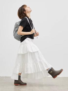 步履不停/4B41095C/不对称浪漫蛋糕长半裙