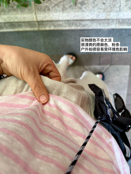 天丝亚麻-高腰垂感夏日凉爽花苞直筒裤【包邮+三天无理由tui换】 商品图7