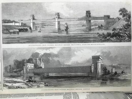 41.5*29.5cm！1846年7~12月 伦敦新闻画报 数百幅版画插图 漆布精装8开 商品图3