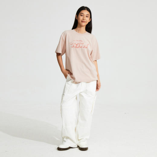 WassupHouse喷漆狗印花短袖T恤 商品图4