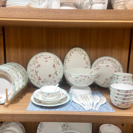 【餐具清仓特惠4折】隆达卡布奇诺8人用32头骨瓷餐具卡布奇诺6人用13头下午茶具 商品图0