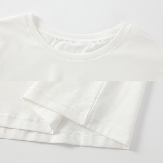 【IVU新品【U品T系列】男士圆领上衣棉桑蚕丝舒适打底衫 商品图5